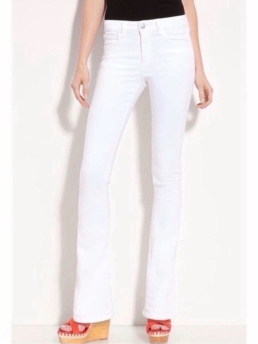Joes Jeans White Women's Stretch Bootcut Jeans